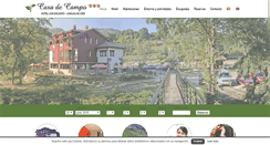 Desktop Screenshot of hotelcasadecampo.es